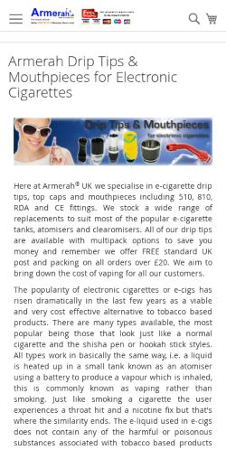 Mobile page screenshot