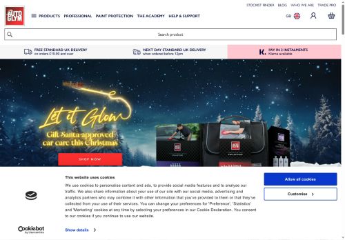 Desktop page screenshot