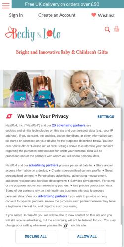 Mobile page screenshot