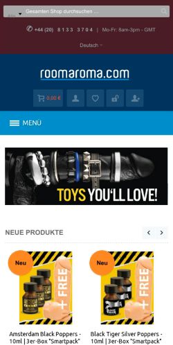 Mobile page screenshot