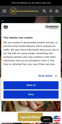 Mobile page screenshot