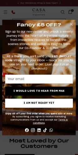 Mobile page screenshot