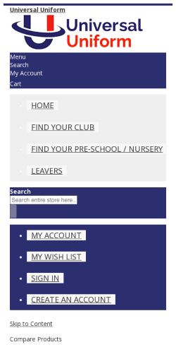 Mobile page screenshot