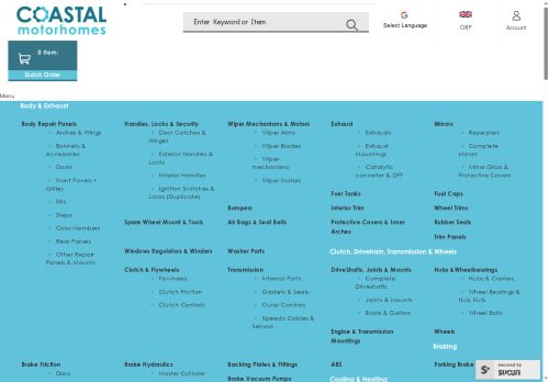 Desktop page screenshot