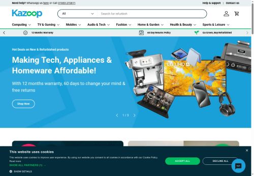 Desktop page screenshot