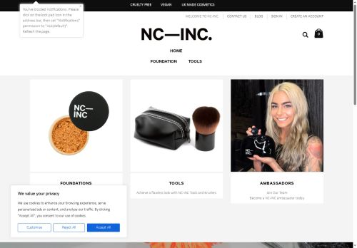 Desktop page screenshot