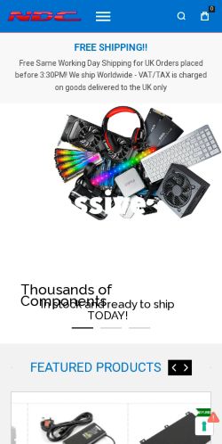 Mobile page screenshot