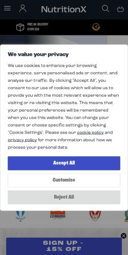 Mobile page screenshot