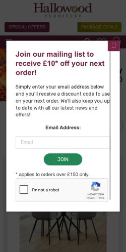 Mobile page screenshot