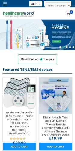 Mobile page screenshot