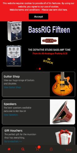 Mobile page screenshot