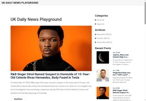 Desktop page screenshot