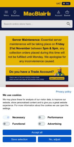 Mobile page screenshot