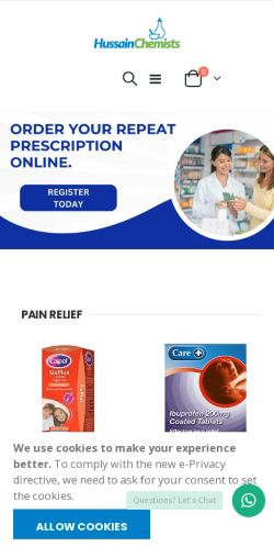 Mobile page screenshot