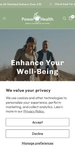 Mobile page screenshot