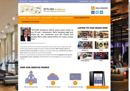 Desktop page screenshot