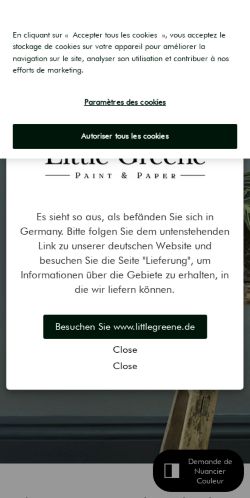 Mobile page screenshot