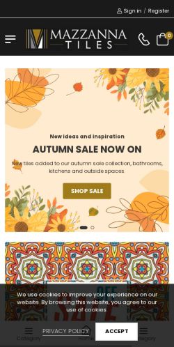 Mobile page screenshot