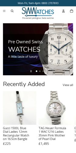 Mobile page screenshot