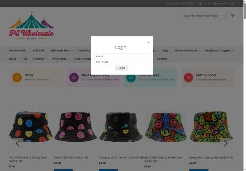 Desktop page screenshot