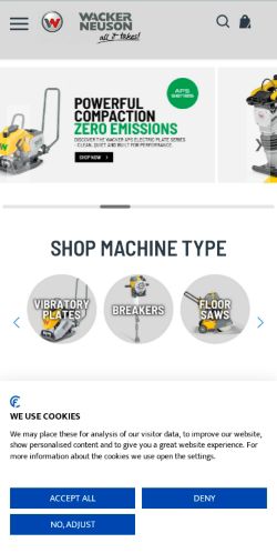 Mobile page screenshot