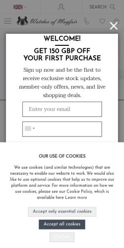 Mobile page screenshot