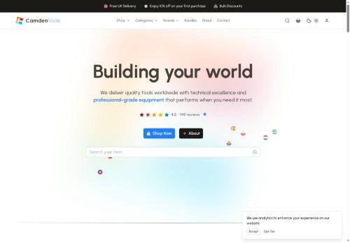 Desktop page screenshot