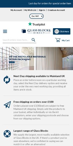 Mobile page screenshot