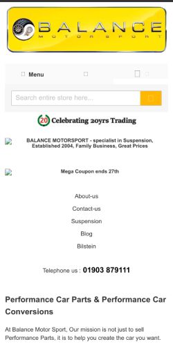 Mobile page screenshot