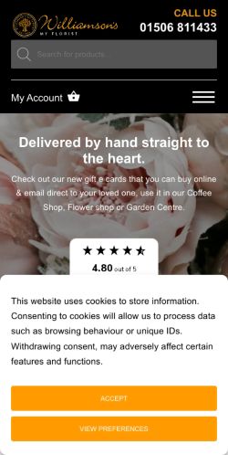 Mobile page screenshot