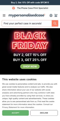 Mobile page screenshot