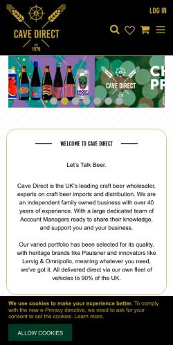 Mobile page screenshot