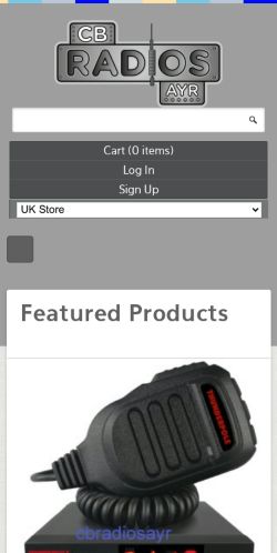 Mobile page screenshot
