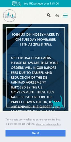 Mobile page screenshot