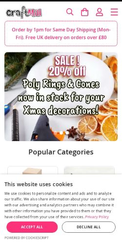 Mobile page screenshot