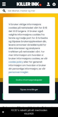 Mobile page screenshot