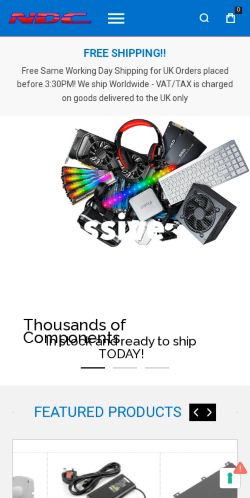 Mobile page screenshot