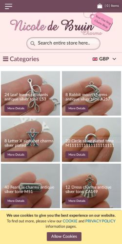 Mobile page screenshot