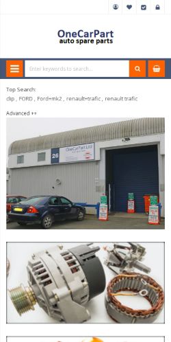 Mobile page screenshot