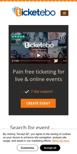 Mobile page screenshot