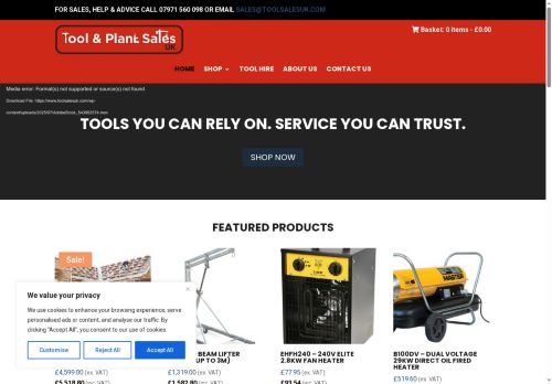 Desktop page screenshot