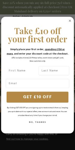 Mobile page screenshot