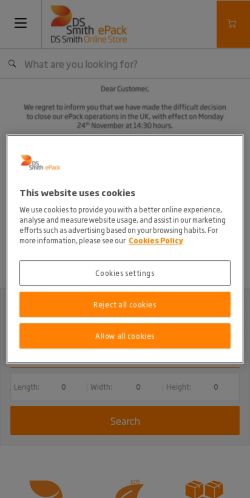 Mobile page screenshot