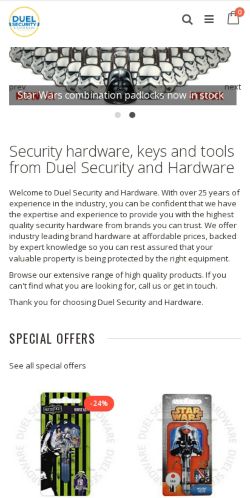 Mobile page screenshot