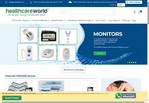 Desktop page screenshot