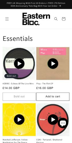 Mobile page screenshot