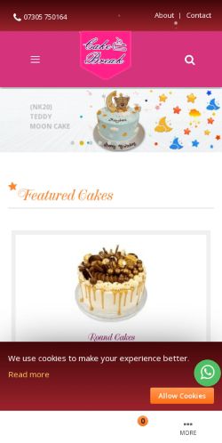 Mobile page screenshot