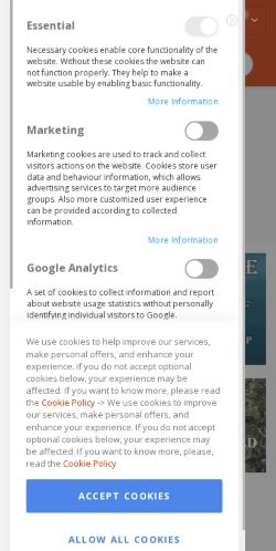 Mobile page screenshot