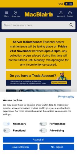 Mobile page screenshot