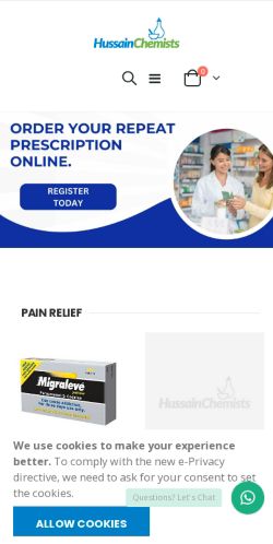 Mobile page screenshot